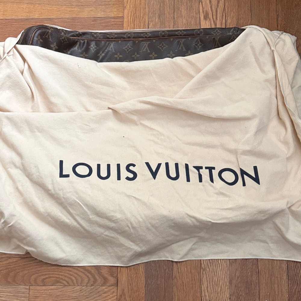 VINTAGE 1995 Louis Vuitton Momogram Alize 2 Pouches w/Strap - Picture 7 of 9